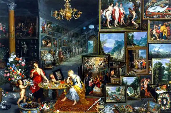 Brueghel, Jan, the elder: Sight and Smell