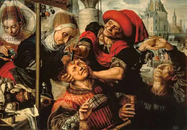 Hemessen, Jan Sanders van: Il chirurgo