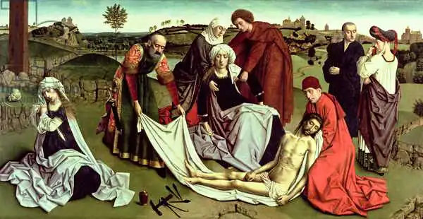 Christus, Petrus: The Lamentation over the Dead Christ