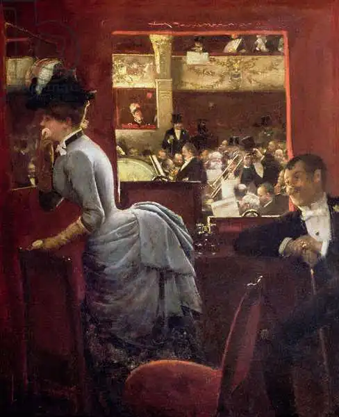 Béraud, Jean: The Box by the Stalls