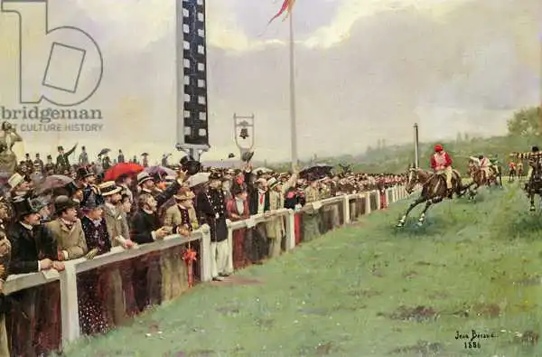 Béraud, Jean: Der Kurs bei Longchamps