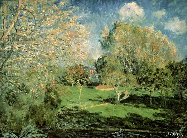 Sisley, Alfred: Le jardin de la famille Hoschede