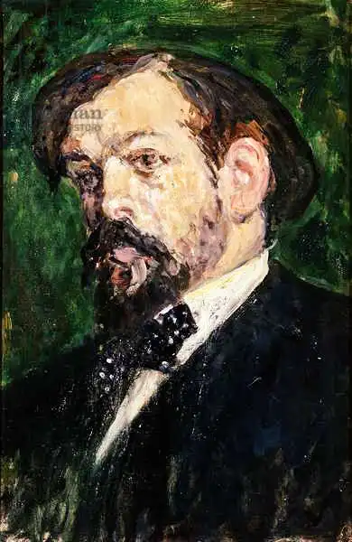 Blanche, Jacques-Emile: Portrait of Claude Debussy (1862-1918)
