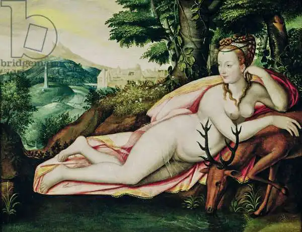 Unknown author (16th century): Diane de Poitiers...