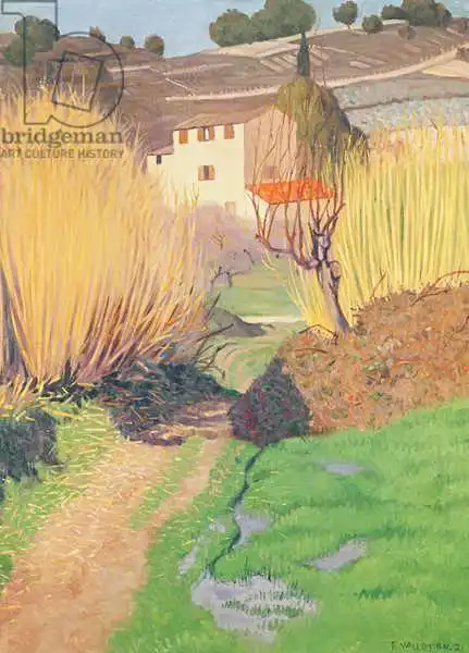 Vallotton, Félix: Landscape at Lagnes