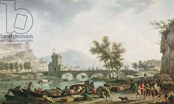 Vernet, Claude Joseph: The edge of a fair (Les abords d