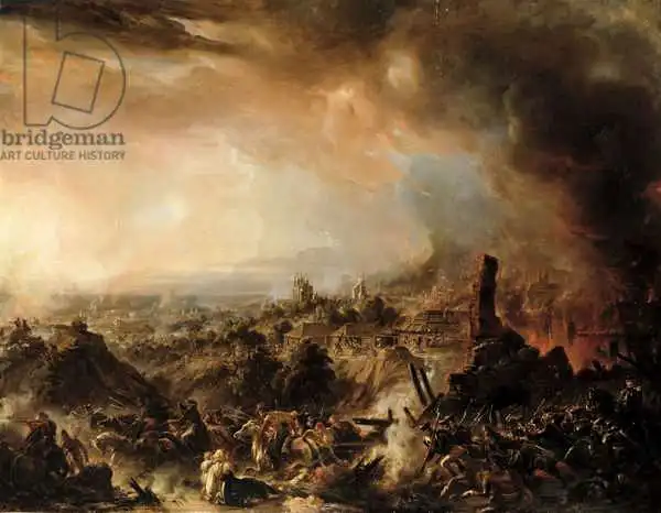 Langlois, Jean Charles: The Burning of Moscow in 1812