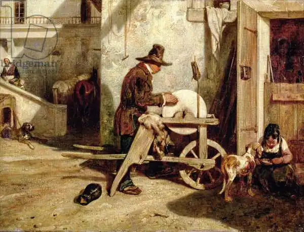 Decamps, Alexandre Gabriel: The Knife-grinder