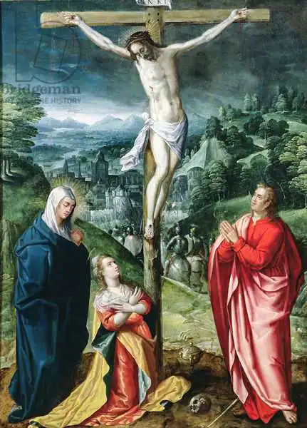Flemish school (17th century): The Crucifixion