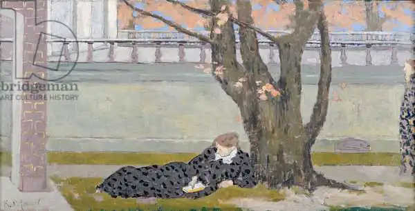 Roussel, Ker Xavier: Terrace at the Tuileries
