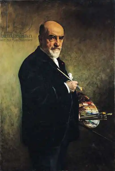 Bonnat, Leon Joseph Florentin: Self Portrait
