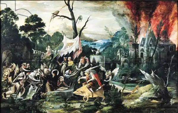 Mandyn, Jean: La tentation de St. Anthony