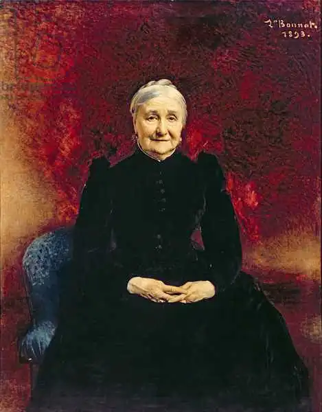 Bonnat, Leon Joseph Florentin: Madame Bonnat, the artist