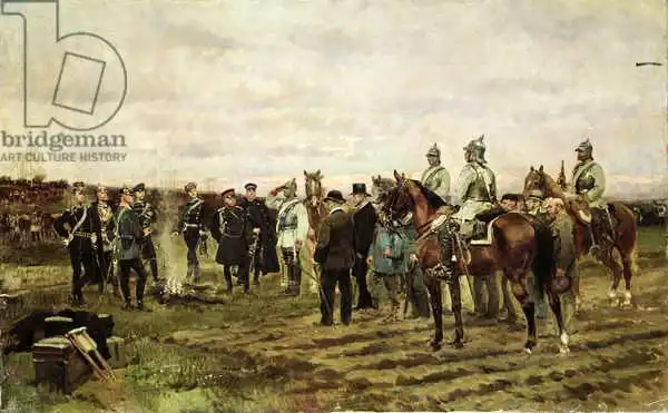 Detaille, Jean-Baptiste Edouard: The Hostages: Souvenir of the 1870-71 Campaign
