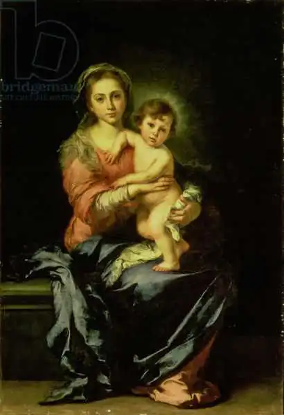 Murillo, Bartolome: Madonna and Child...