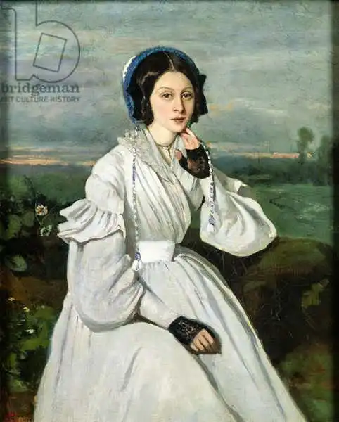Corot, J. B. Camille: Portrait of Louise Claire Sennegon, future Madame Charmois
