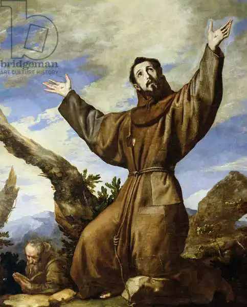 Ribera, P.: St. Francis of Assisi (c.1182-1220) 1642
