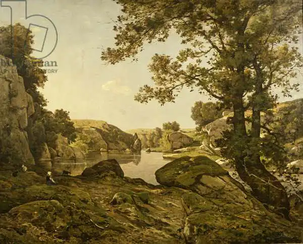 Harpignies, Henri-Joseph: Le Saut de Loup