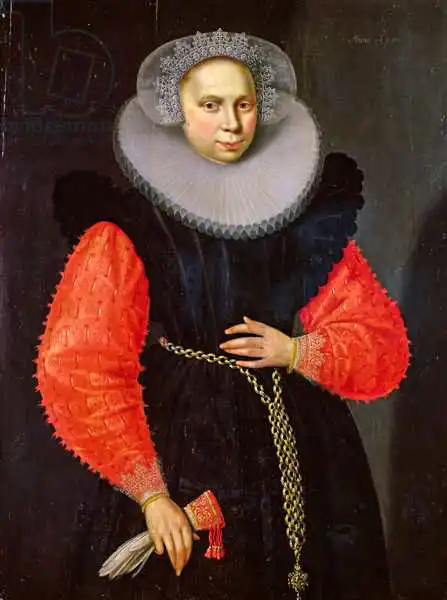 Dutch school (17th century): Portrait of a Woman