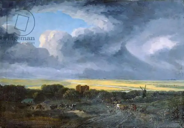 Michel, Georges: Stormy Landscape