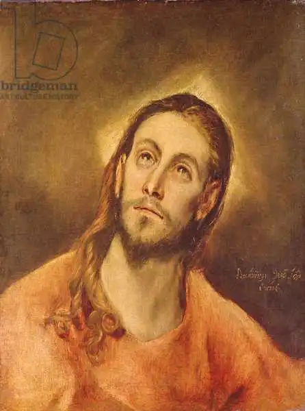 El Greco: Head of Christ, 1587-96