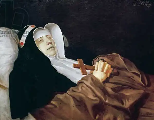 Champaigne, Philippe de: The Religious Order of Saint Bridget on her Deathbed