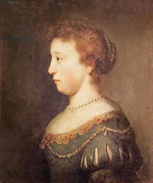 Rembrandt, van Rijn: Portrait of a Woman