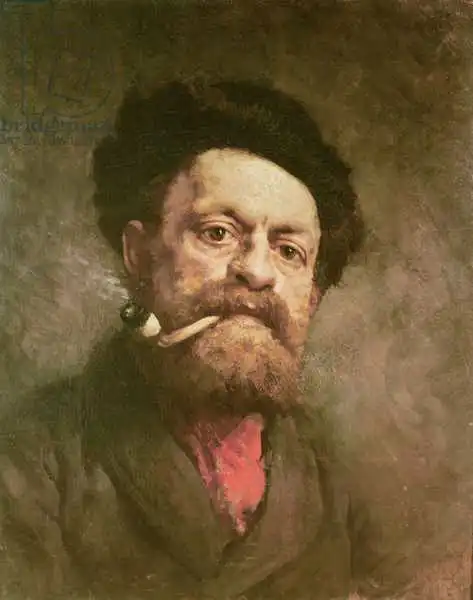 Courbet, Gustave: Man with a Pipe