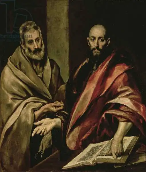 El Greco: St. Peter and St. Paul, between 1587 and 1592