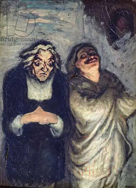Daumier, Honore: Un Scapin or Sc??A?ne de comA?die, c.1863-1865