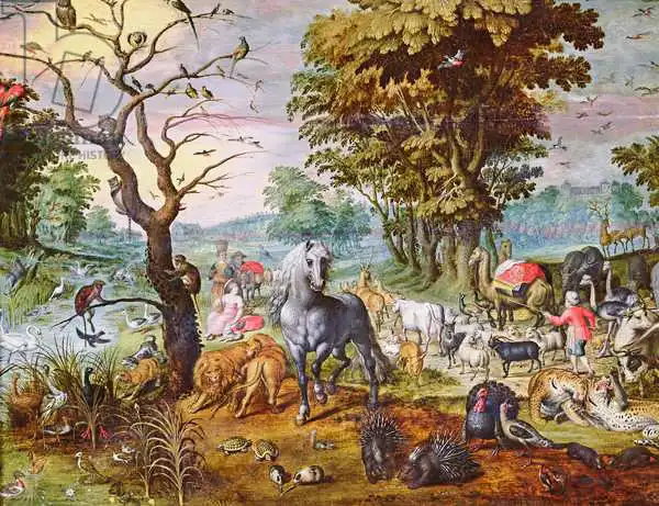 Kessel, Jan van, the elder: The Entry to the Ark