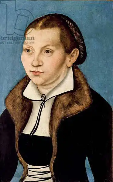 Cranach, Lucas: Porträt von Katherine von Bora (1499-1552) 1529