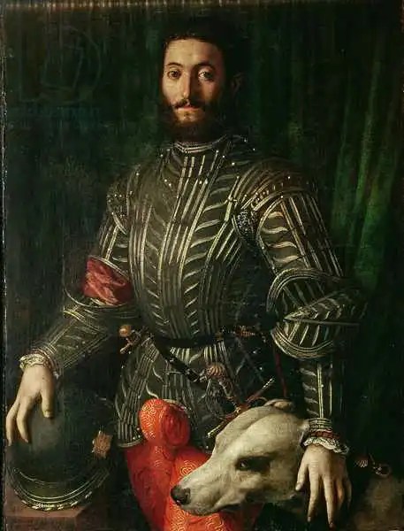 Bronzino, Agnolo: Portrait of Guidubaldo della Rovere, Duke of Urbino, C.1544-45