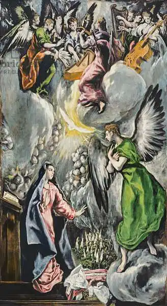 El Greco: The Annunciation