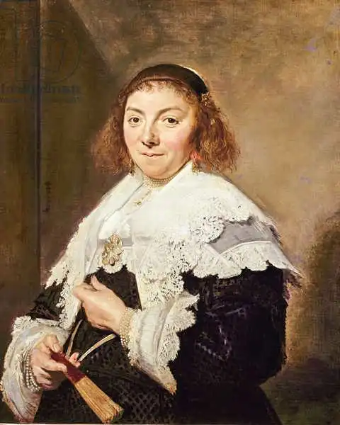 Hals, Frans: Maria Pietersdochter Olycann, wife of Andries van der Horn
