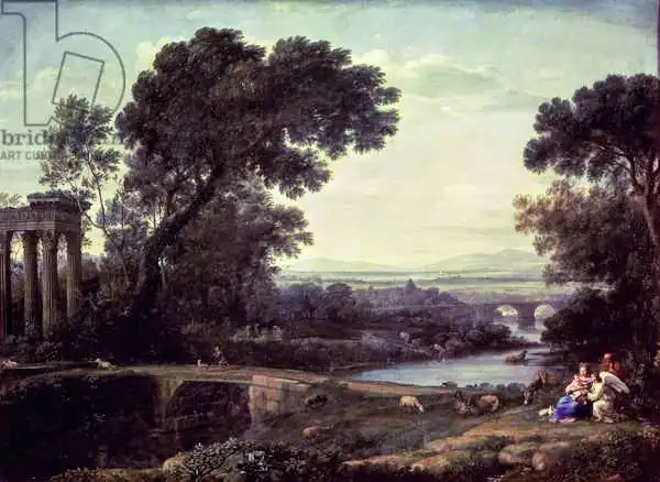 Lorrain, Claude: Noon or Landscape with the Rest on the Flight into Egypt