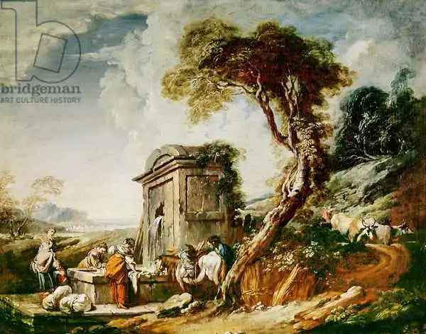 Boucher, Francois: The Washerwomen