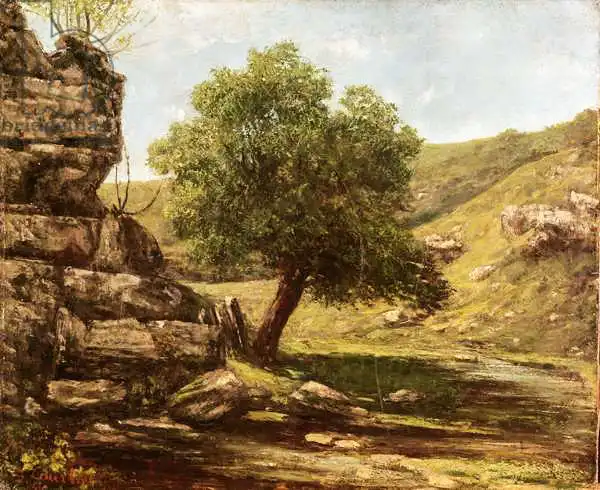 Courbet, Gustave: Landscape