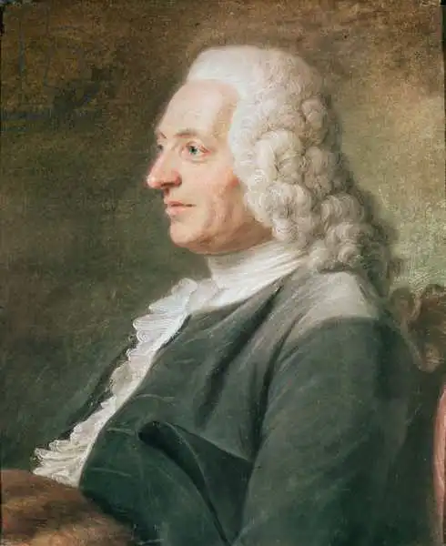 Tour, Maurice Quentin de la: Portrait, thought to be President HA?nault