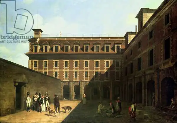 Boilly, Louis-Leopold: The Prison des Madelonnettes