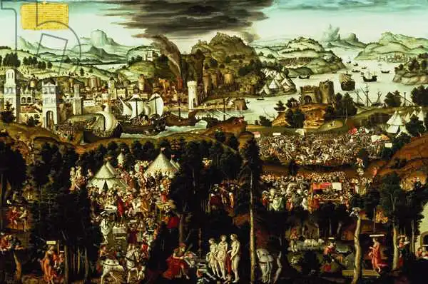 Gerung or Gerou, Matthias: The Judgement of Paris and the Trojan War