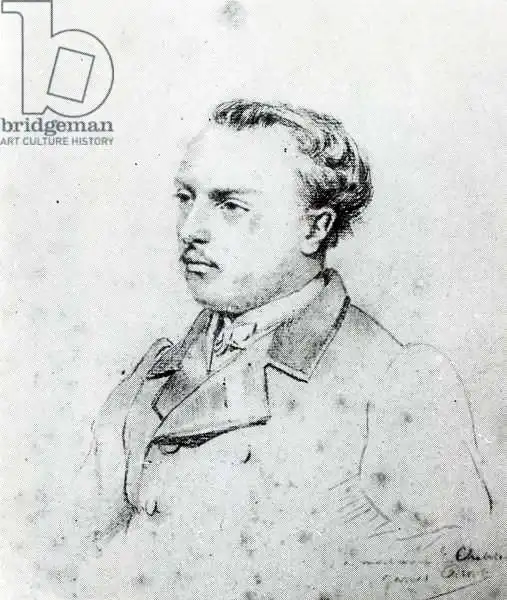 Tissot, James Joseph: Emmanuel Chabrier im Alter von 20 Jahren