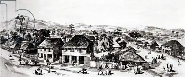 English school (19th century): Freetown, Sierra Leone
