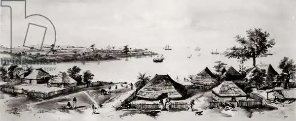 English school (19th century): Freetown, Sierra Leone