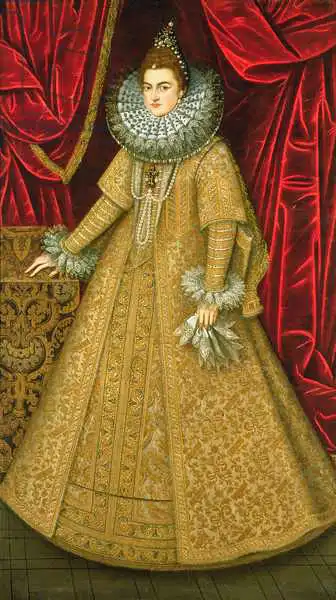 Sanchez Coello, Alonso: Portrait of Queen Isabel Clara Eugenia
