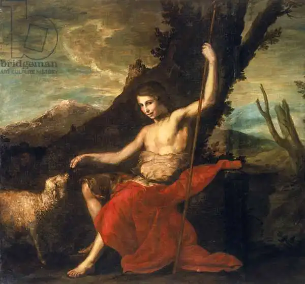 Ribera, P.: St. John the Baptist in the Wilderness
