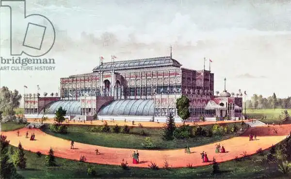 Currier, N.: Horticultural Hall, Grand United States Centennial Exhibition 1876