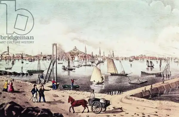 Currier, N.: View of Boston