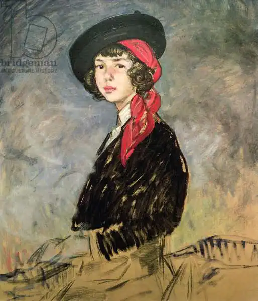 Zuloaga, Ignacio: Sketch for a portrait of the Duchess of Alba (b.1926)