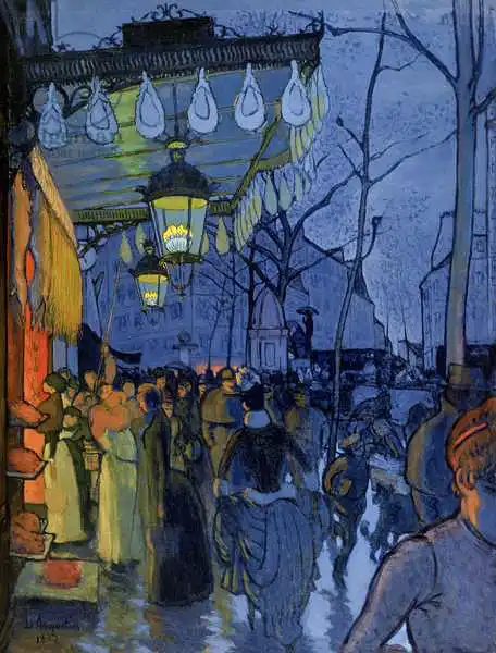 Anquetin, Louis: Scène de rue, à cinq heures de l